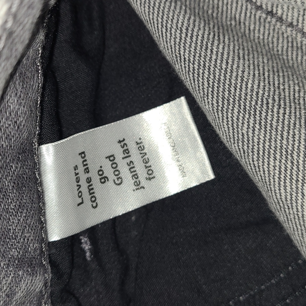 New PACSUN two tone ,high rise straight jeans sizes 26,27and 28 with 26 inseam - Picture 7 of 8